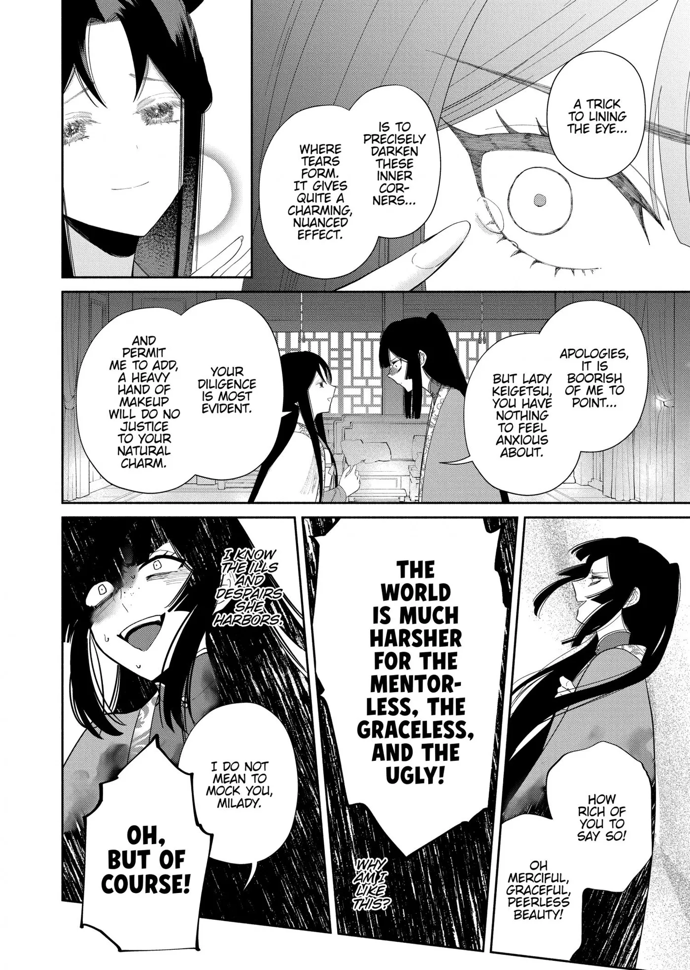 Read Though I am an Inept Villainess Tale of the Butterfly Rat Swap in the Maiden Court EN Manga Online