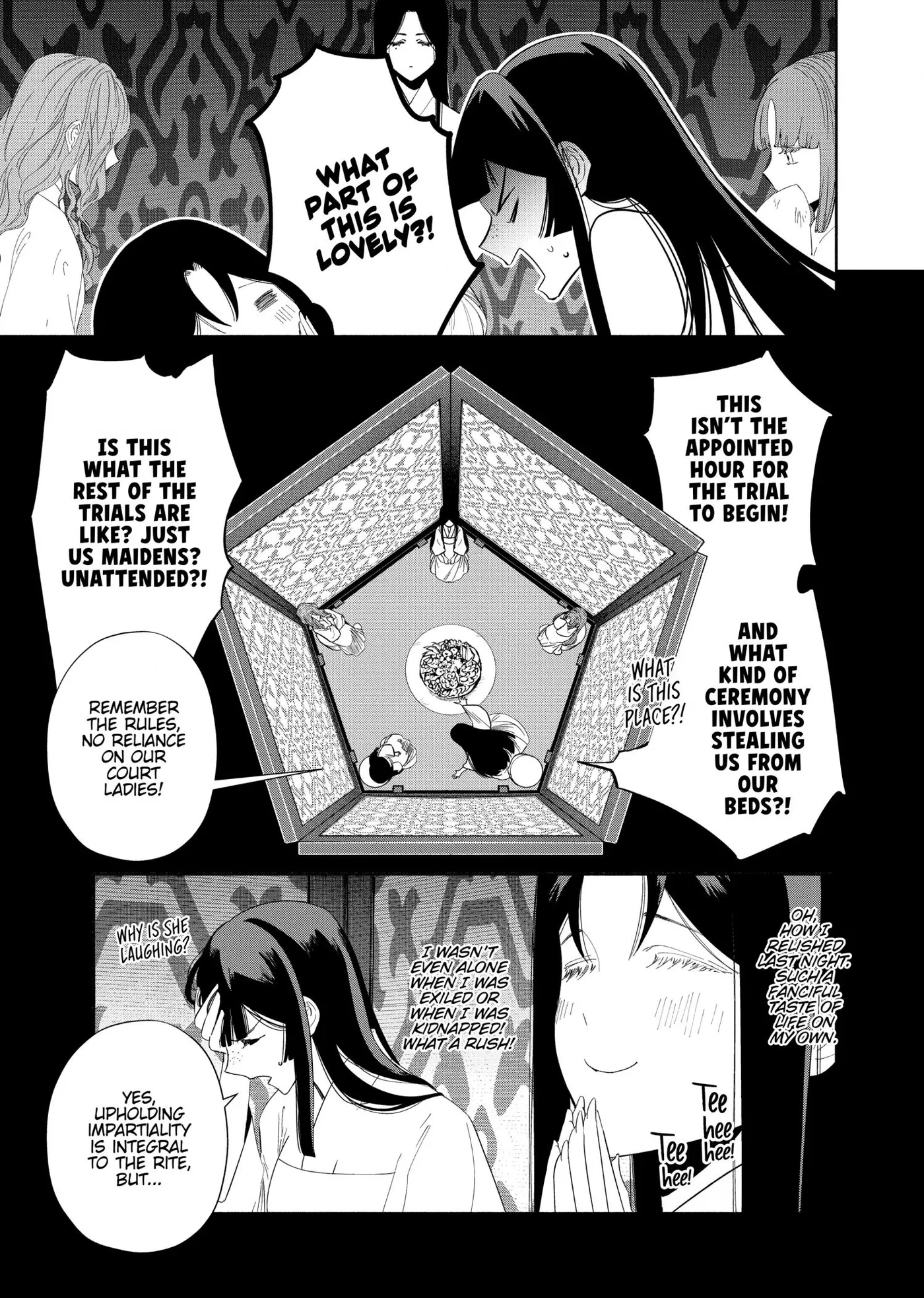 Read Though I am an Inept Villainess Tale of the Butterfly Rat Swap in the Maiden Court EN Manga Online
