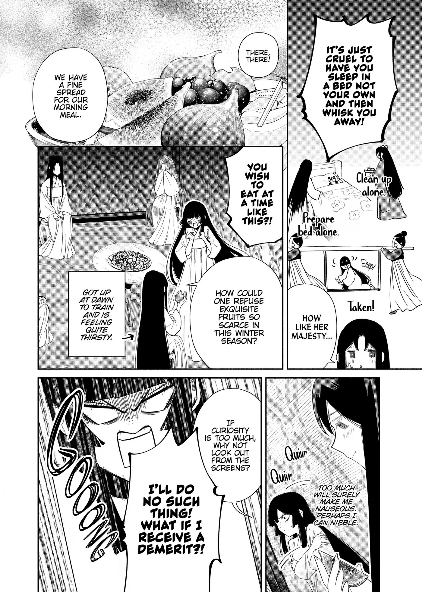 Read Though I am an Inept Villainess Tale of the Butterfly Rat Swap in the Maiden Court EN Manga Online