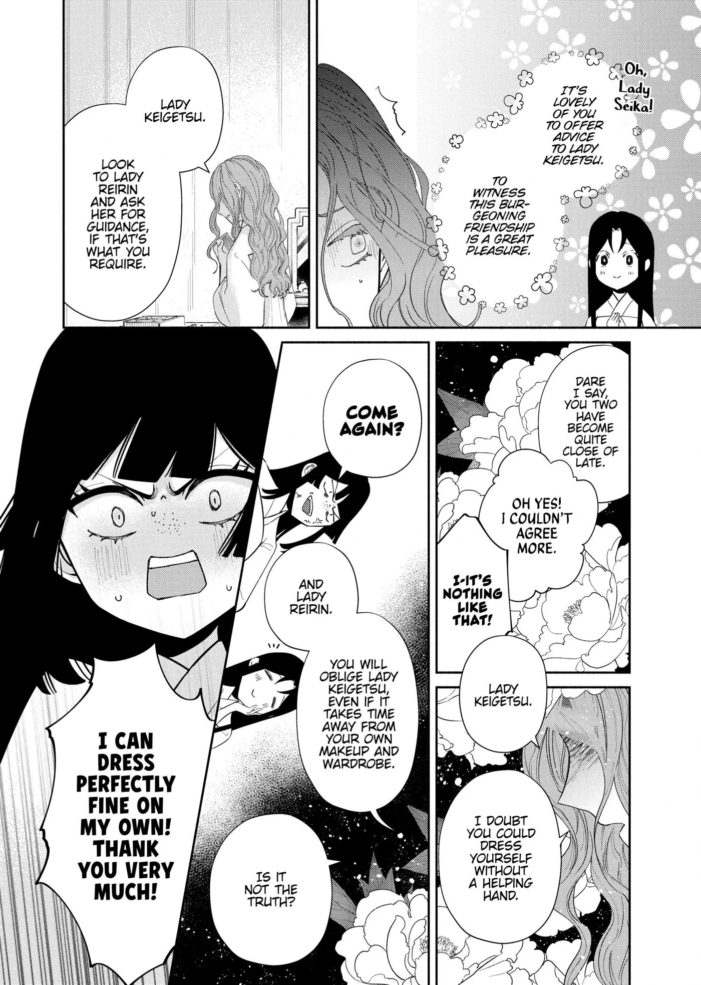 Read Though I am an Inept Villainess Tale of the Butterfly Rat Swap in the Maiden Court EN Manga Online