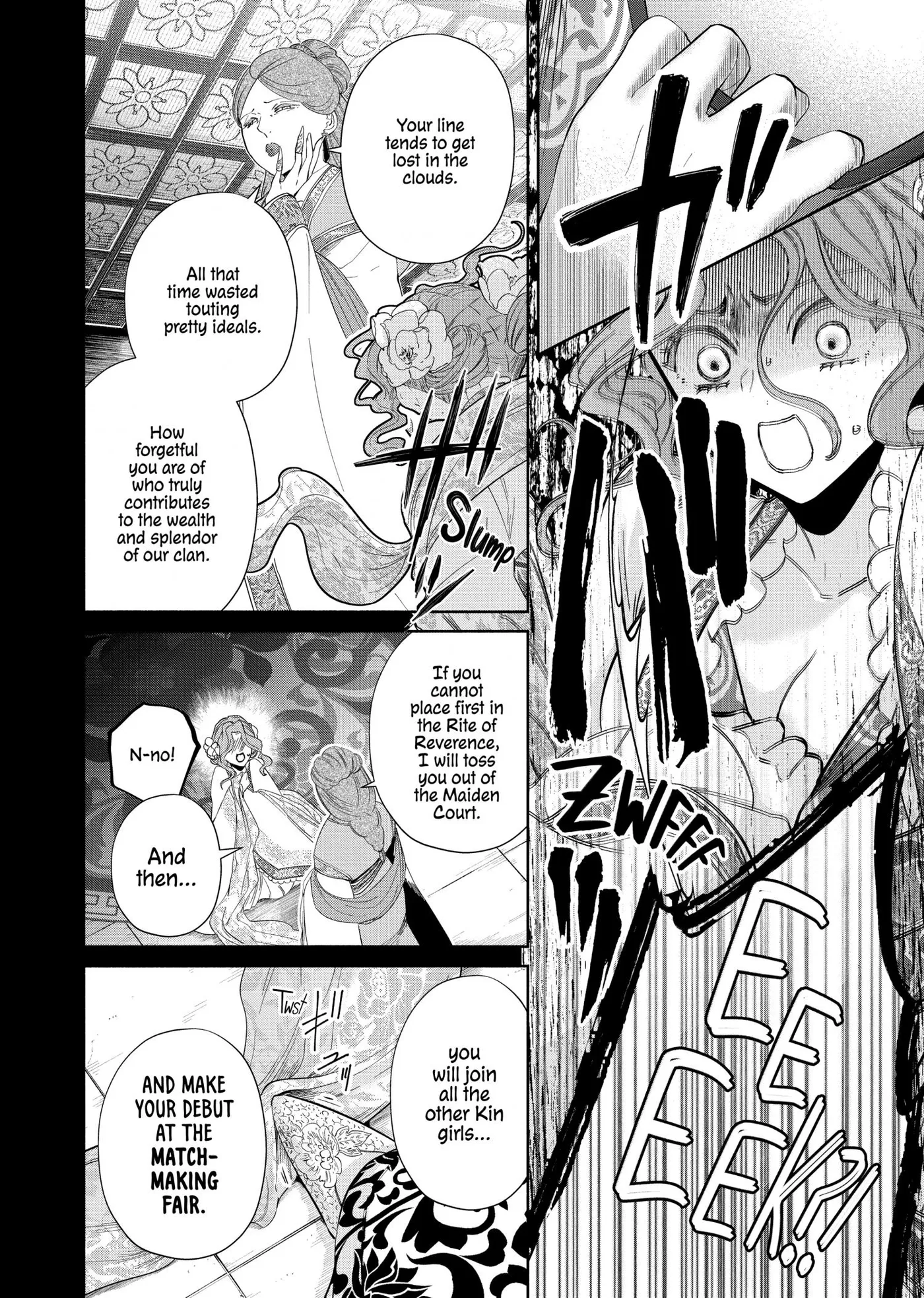 Read Though I am an Inept Villainess Tale of the Butterfly Rat Swap in the Maiden Court EN Manga Online