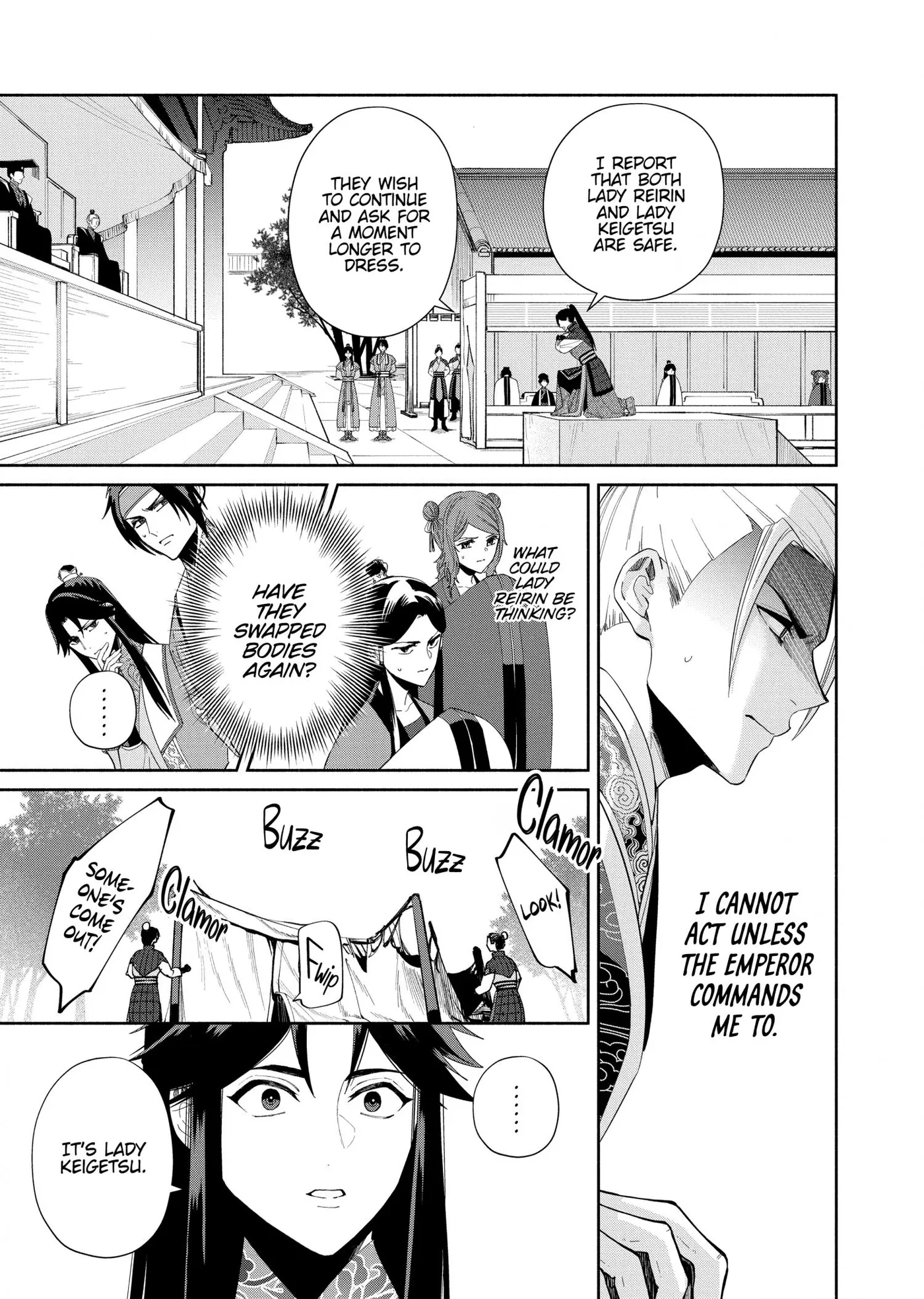 Read Though I am an Inept Villainess Tale of the Butterfly Rat Swap in the Maiden Court EN Manga Online