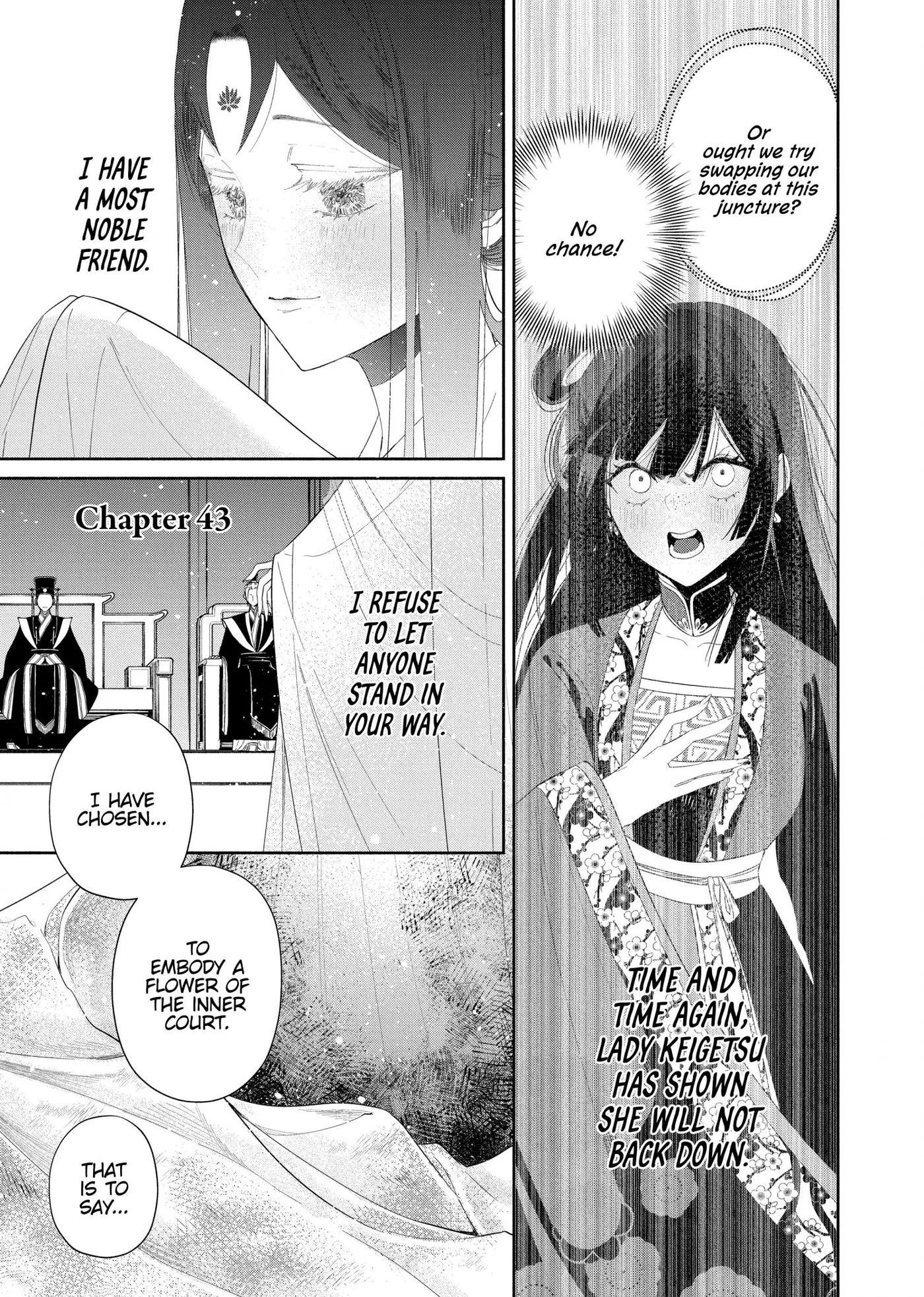 Read Though I am an Inept Villainess Tale of the Butterfly Rat Swap in the Maiden Court EN Manga Online
