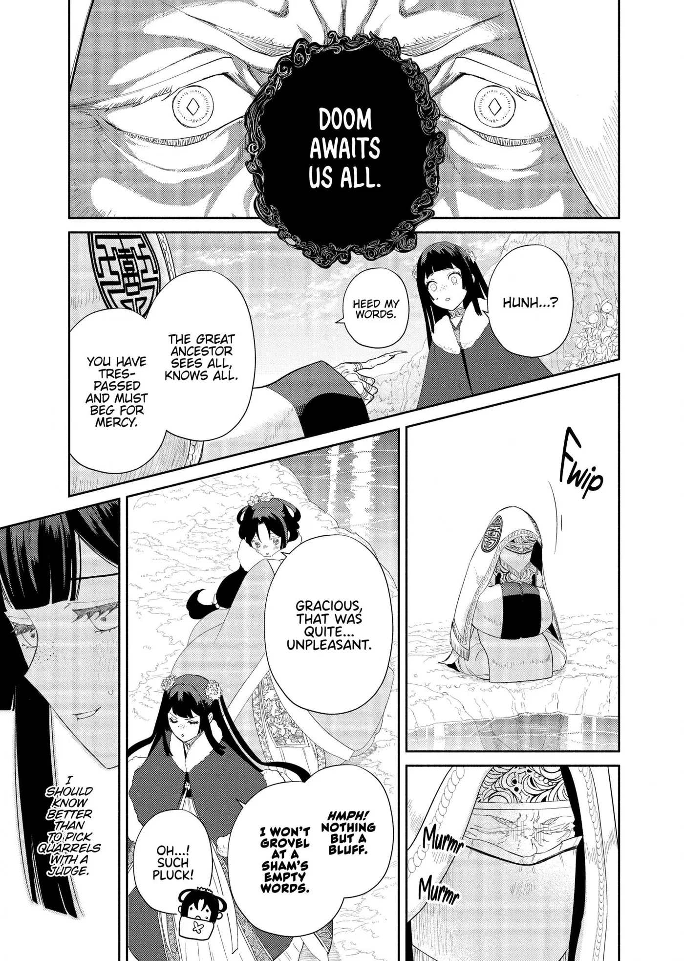 Read Though I am an Inept Villainess Tale of the Butterfly Rat Swap in the Maiden Court EN Manga Online