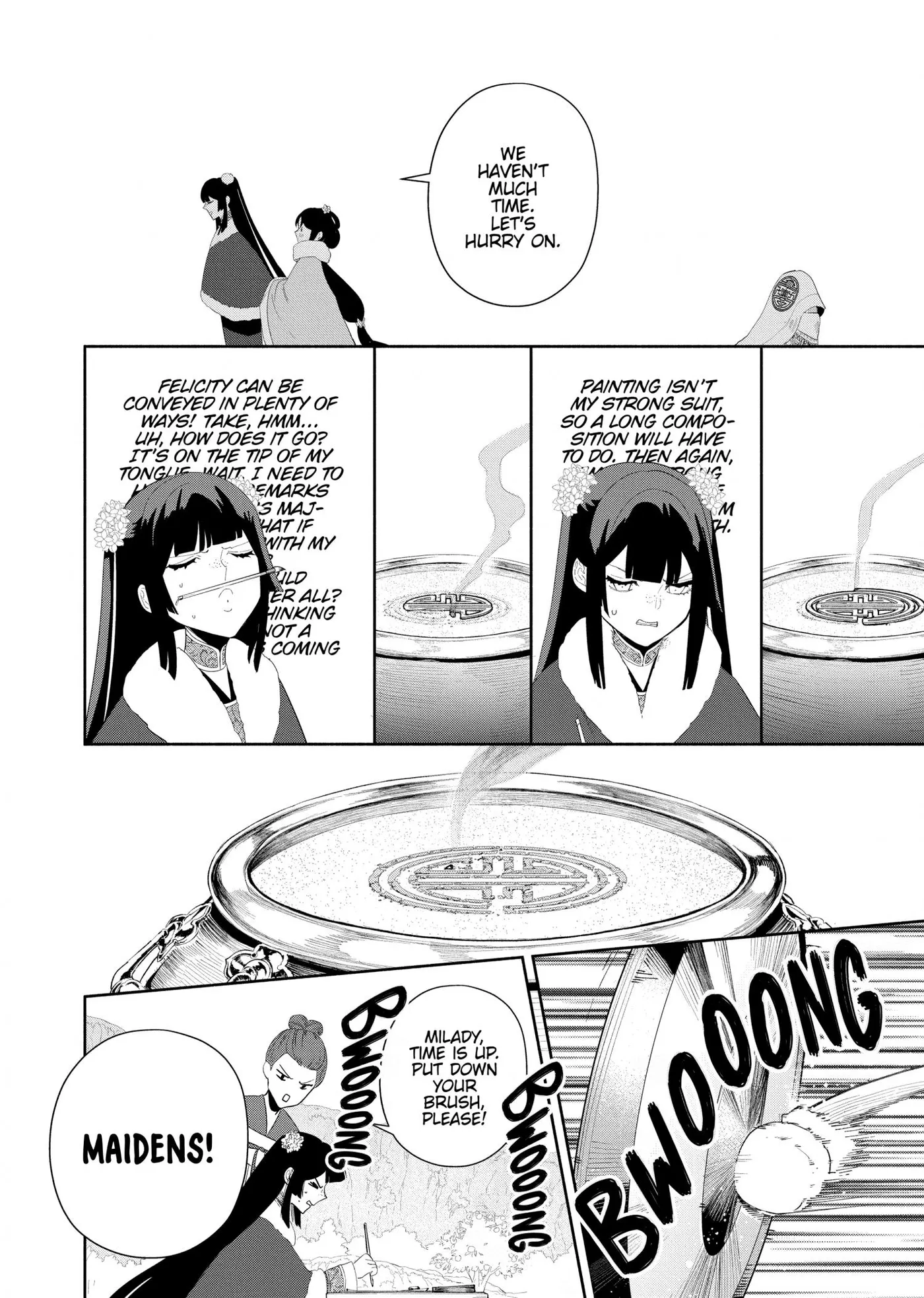 Read Though I am an Inept Villainess Tale of the Butterfly Rat Swap in the Maiden Court EN Manga Online