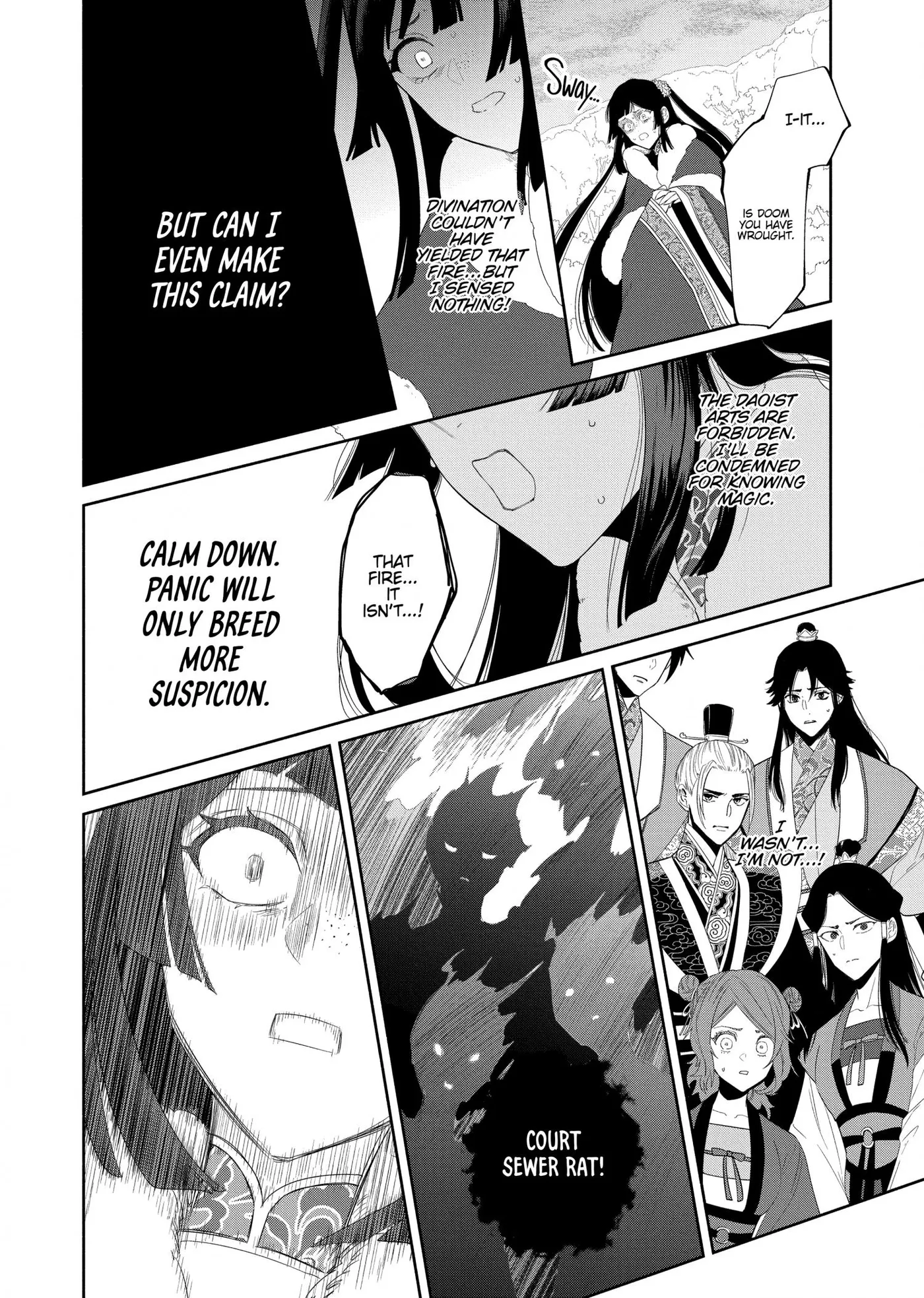 Read Though I am an Inept Villainess Tale of the Butterfly Rat Swap in the Maiden Court EN Manga Online