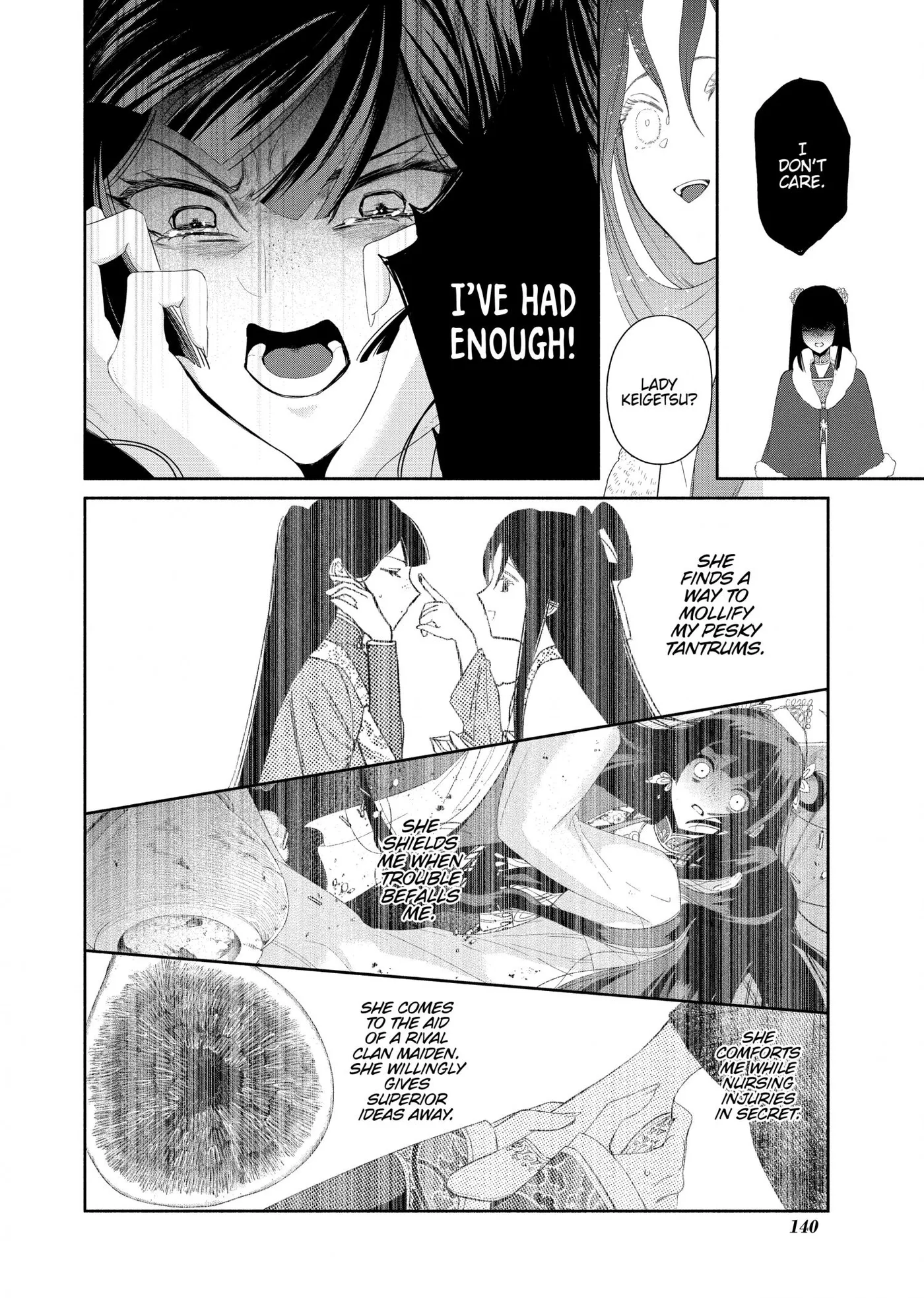 Read Though I am an Inept Villainess Tale of the Butterfly Rat Swap in the Maiden Court EN Manga Online