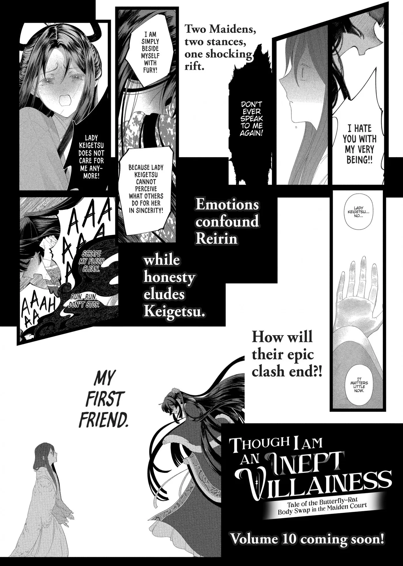 Read Though I am an Inept Villainess Tale of the Butterfly Rat Swap in the Maiden Court EN Manga Online