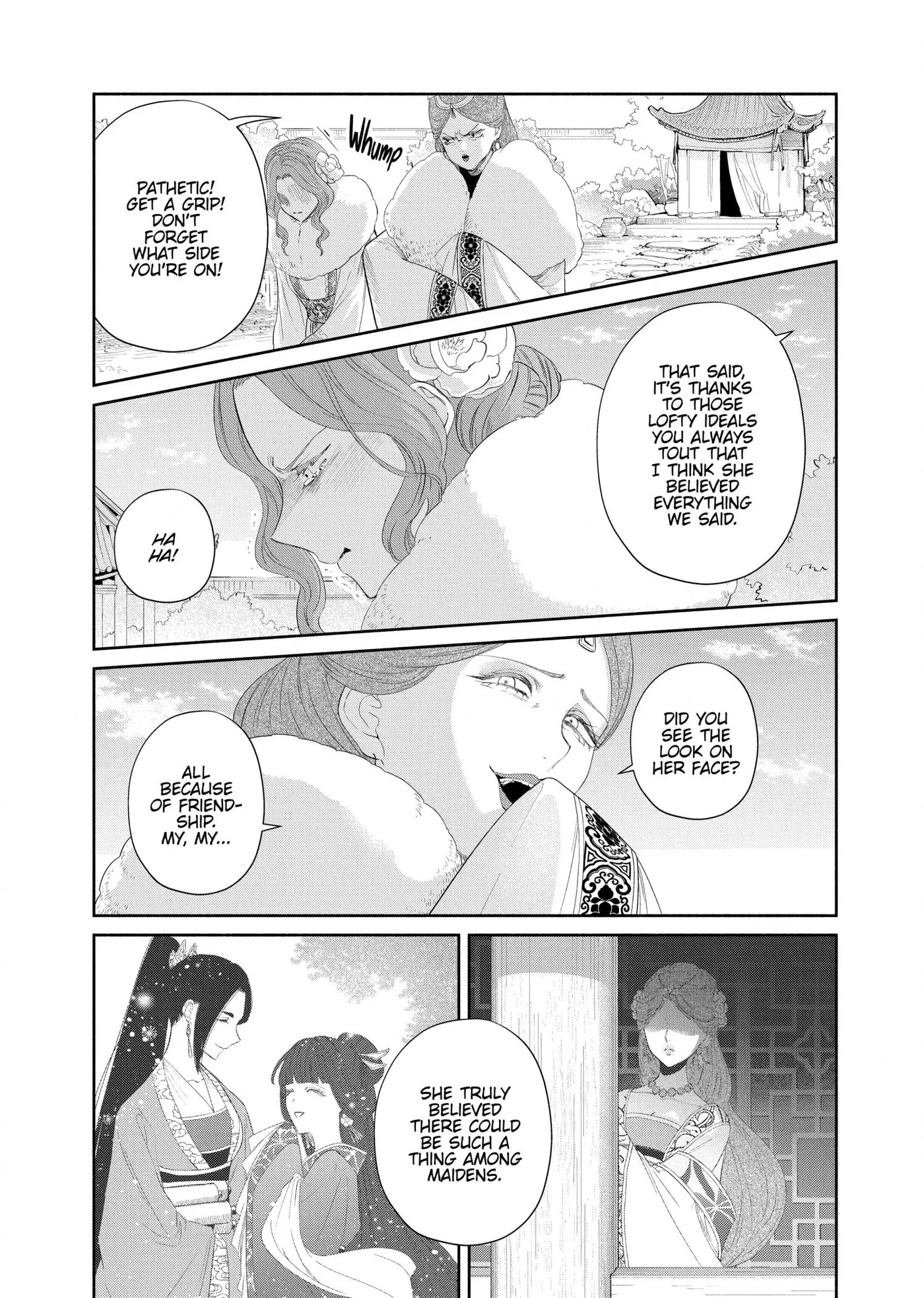 Read Though I am an Inept Villainess Tale of the Butterfly Rat Swap in the Maiden Court EN Manga Online