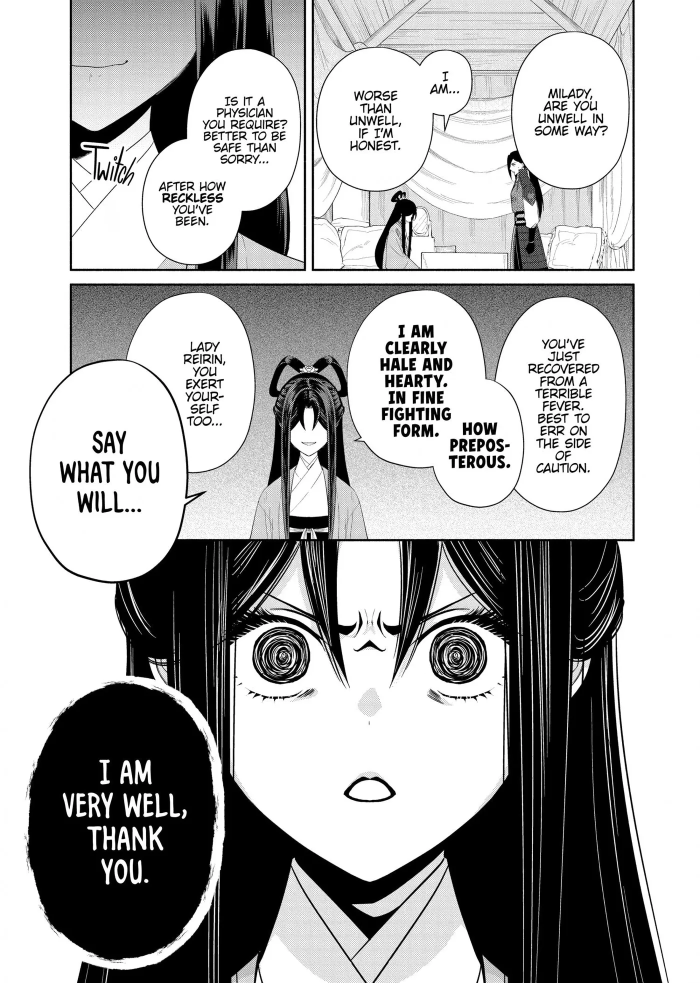 Read Though I am an Inept Villainess Tale of the Butterfly Rat Swap in the Maiden Court EN Manga Online