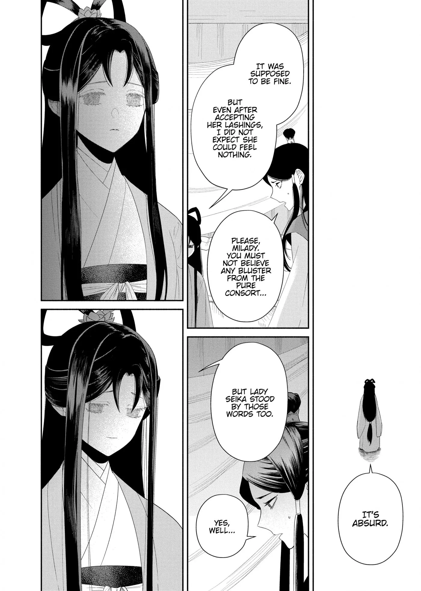 Read Though I am an Inept Villainess Tale of the Butterfly Rat Swap in the Maiden Court EN Manga Online