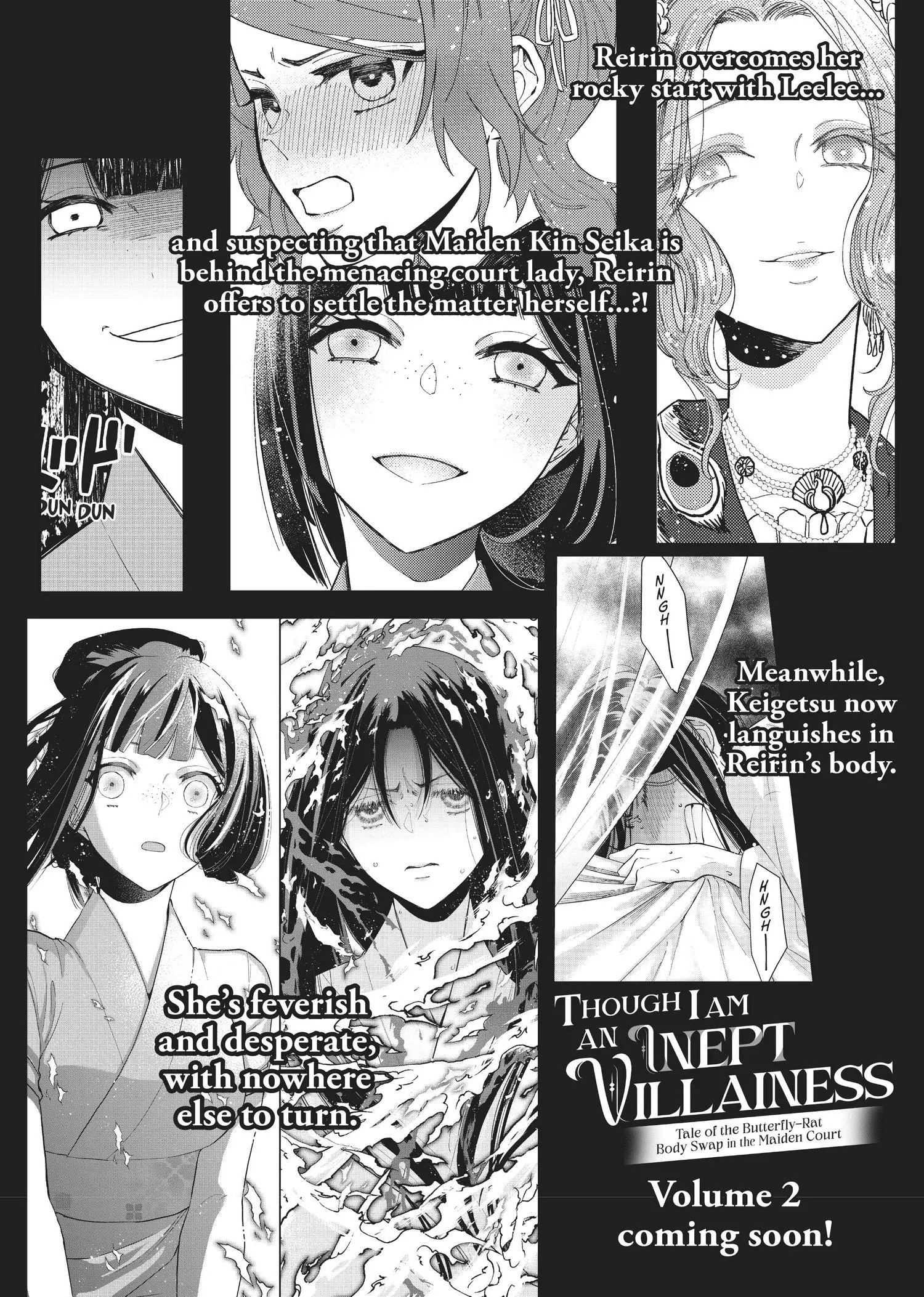 Read Though I am an Inept Villainess Tale of the Butterfly Rat Swap in the Maiden Court EN Manga Online