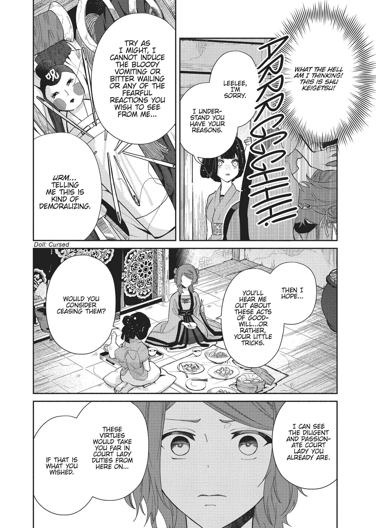 Read Though I am an Inept Villainess Tale of the Butterfly Rat Swap in the Maiden Court EN Manga Online