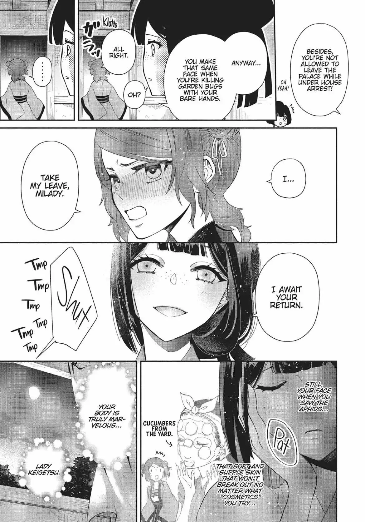 Read Though I am an Inept Villainess Tale of the Butterfly Rat Swap in the Maiden Court EN Manga Online