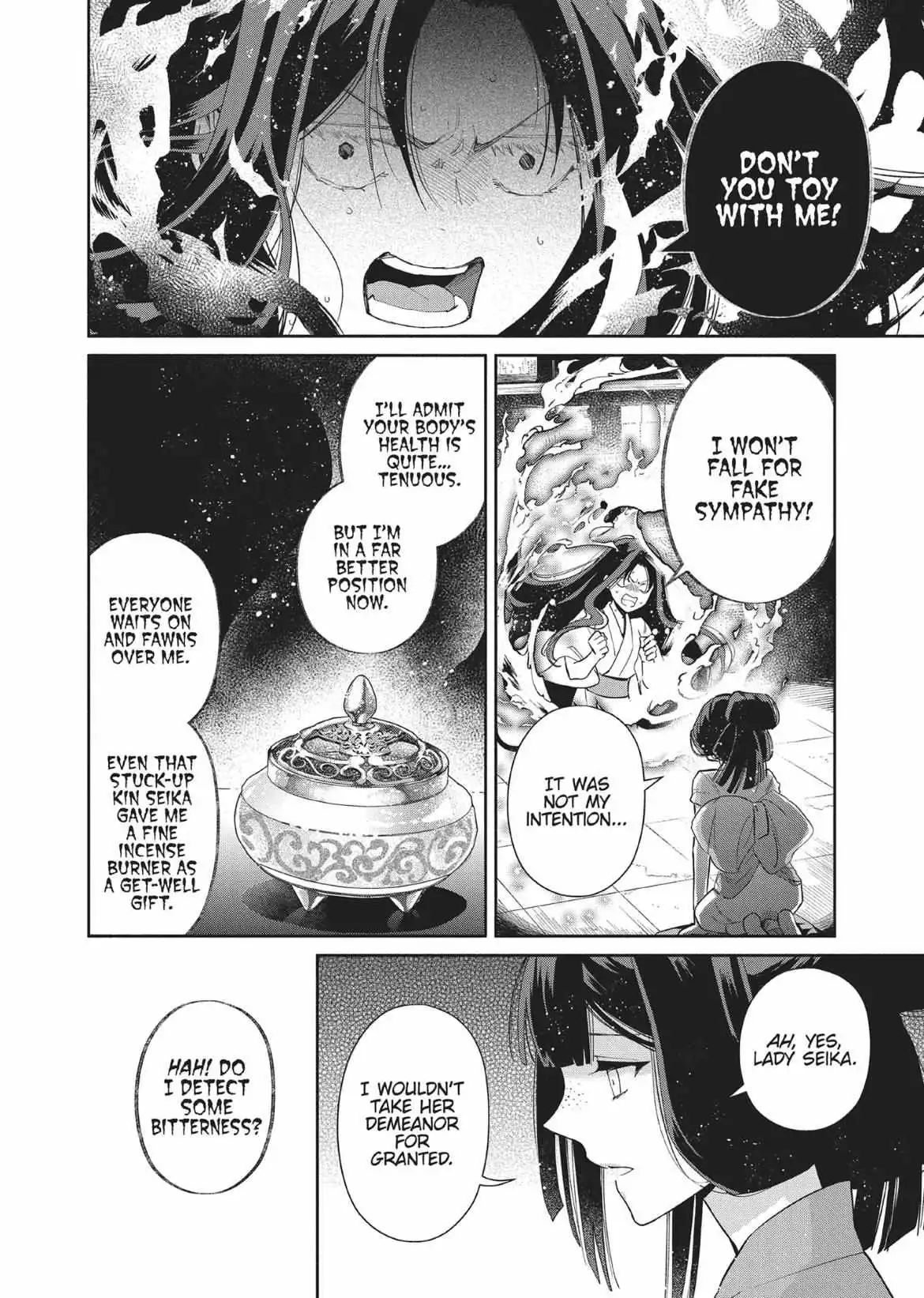 Read Though I am an Inept Villainess Tale of the Butterfly Rat Swap in the Maiden Court EN Manga Online