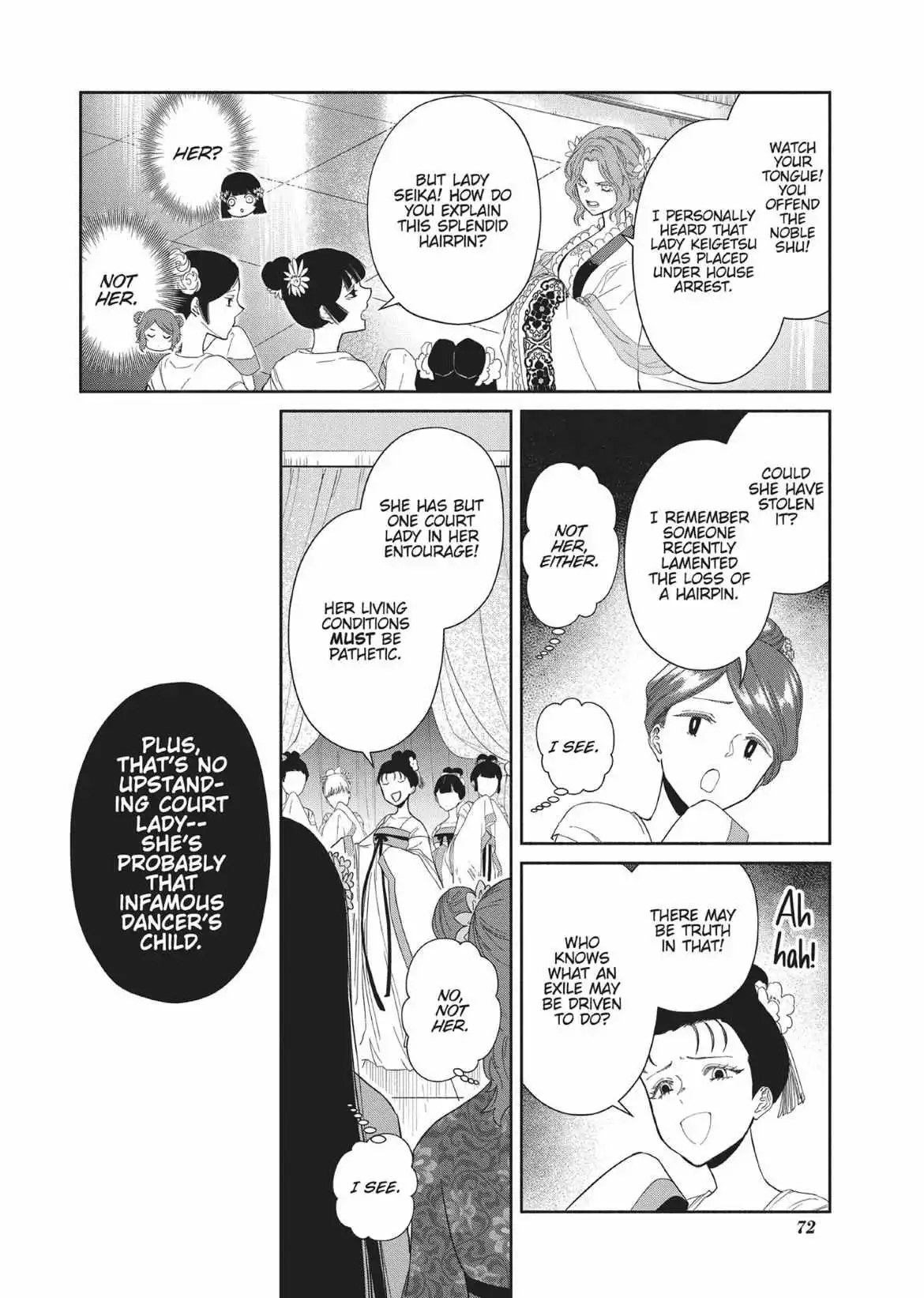 Read Though I am an Inept Villainess Tale of the Butterfly Rat Swap in the Maiden Court EN Manga Online