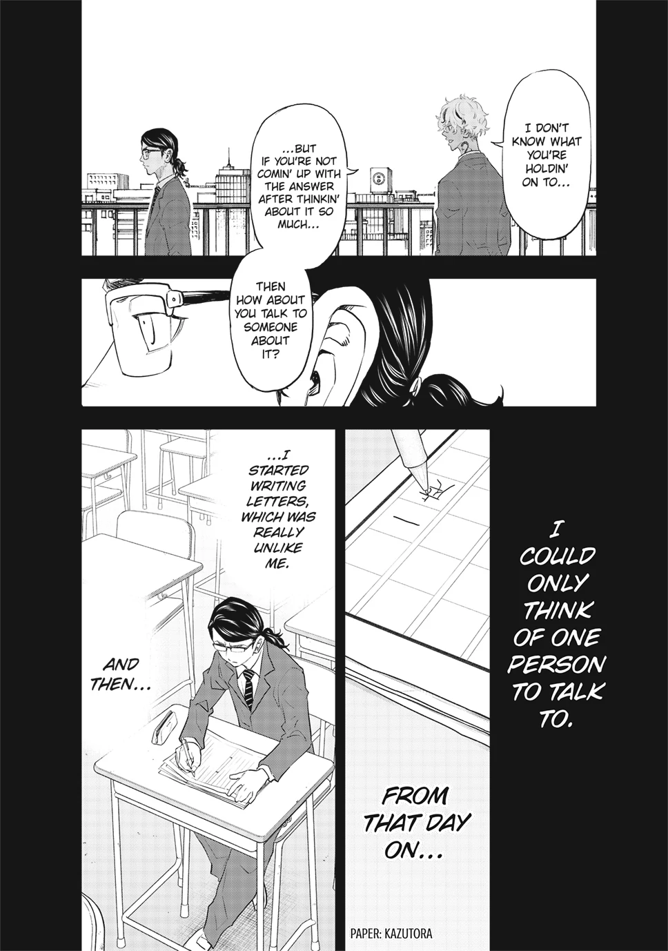Read Tokyo Revengers Letter From Keisuke Baji EN Manga Online