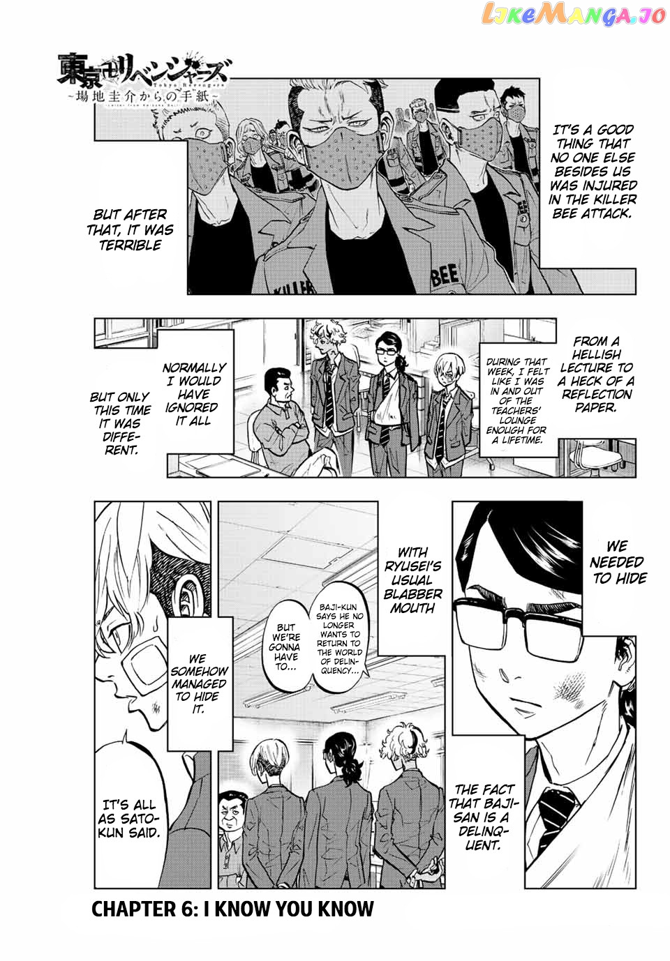 Read Tokyo Revengers Letter From Keisuke Baji EN Manga Online