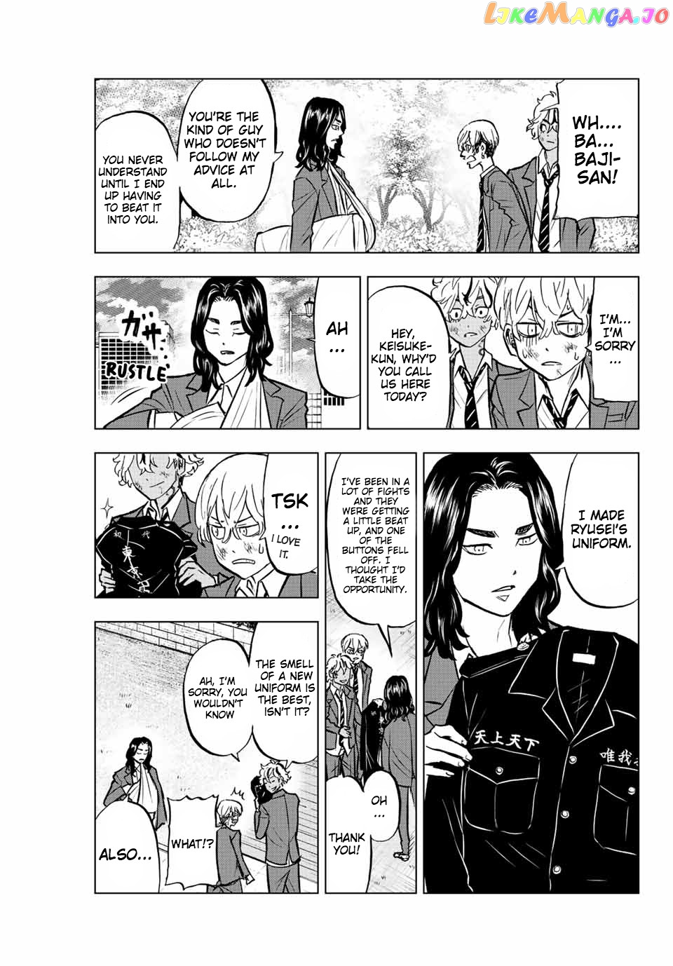 Read Tokyo Revengers Letter From Keisuke Baji EN Manga Online