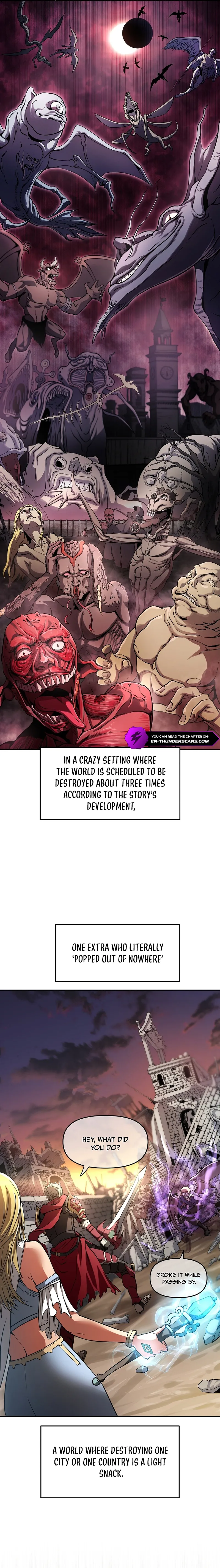 Read Trapped in a Crazy World as an Extra EN Manga Online