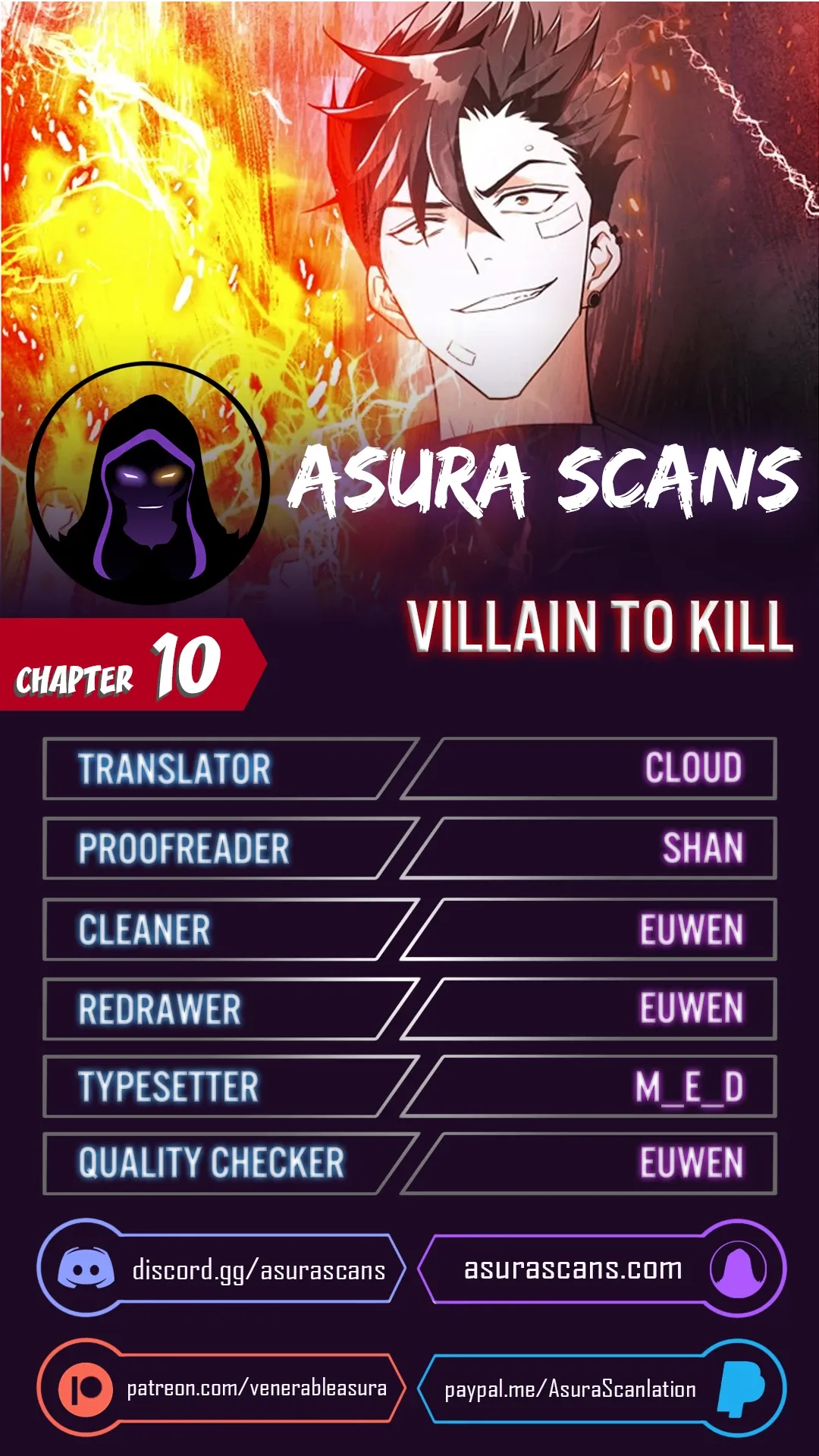 Read Villain To Kill EN Manga Online