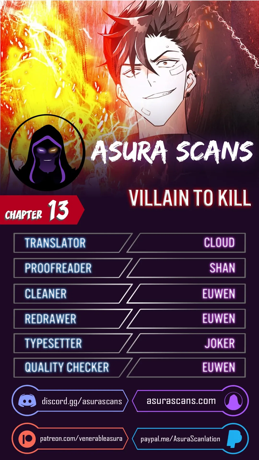 Read Villain To Kill EN Manga Online