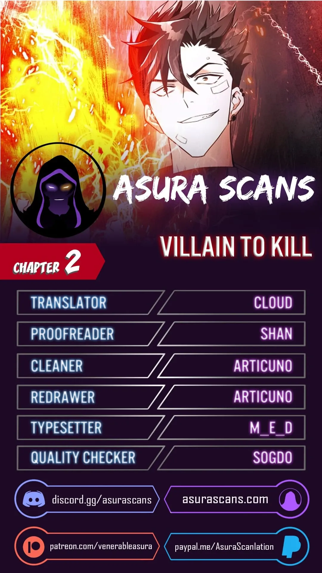 Read Villain To Kill EN Manga Online