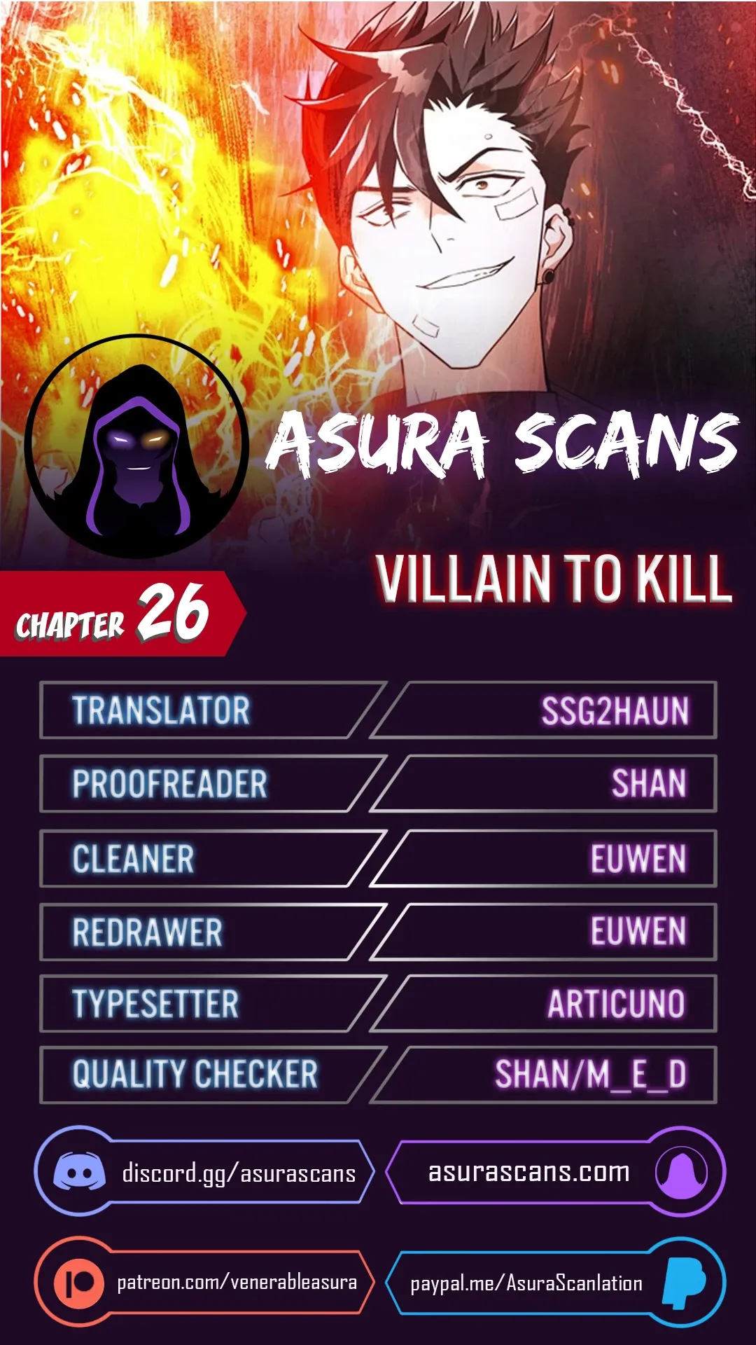 Read Villain To Kill EN Manga Online