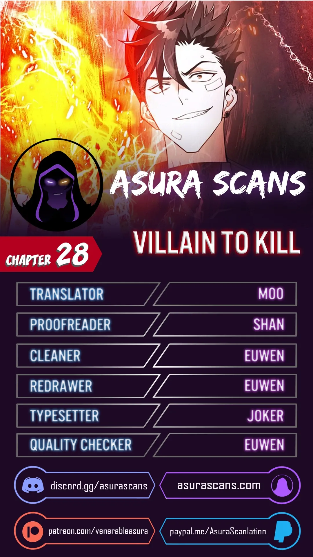 Read Villain To Kill EN Manga Online