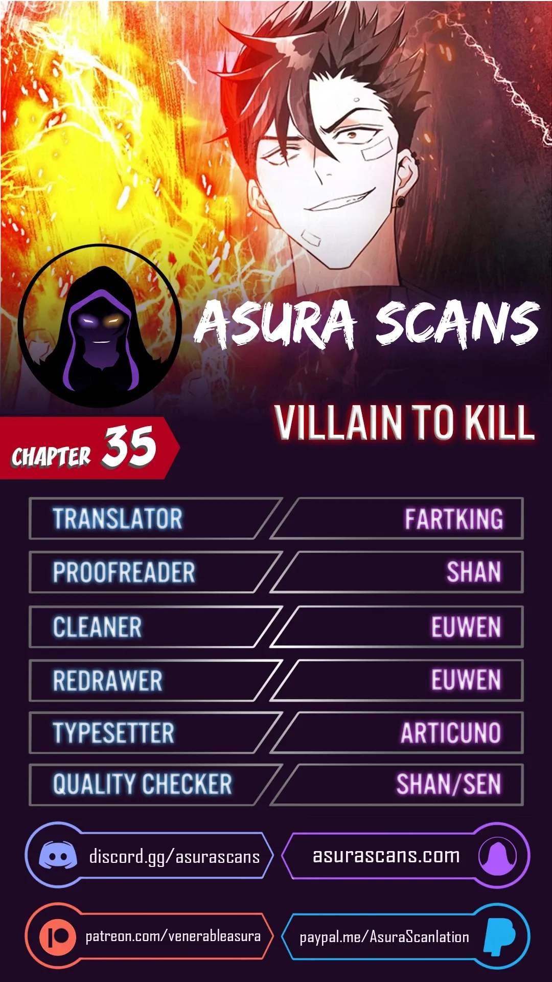 Read Villain To Kill EN Manga Online