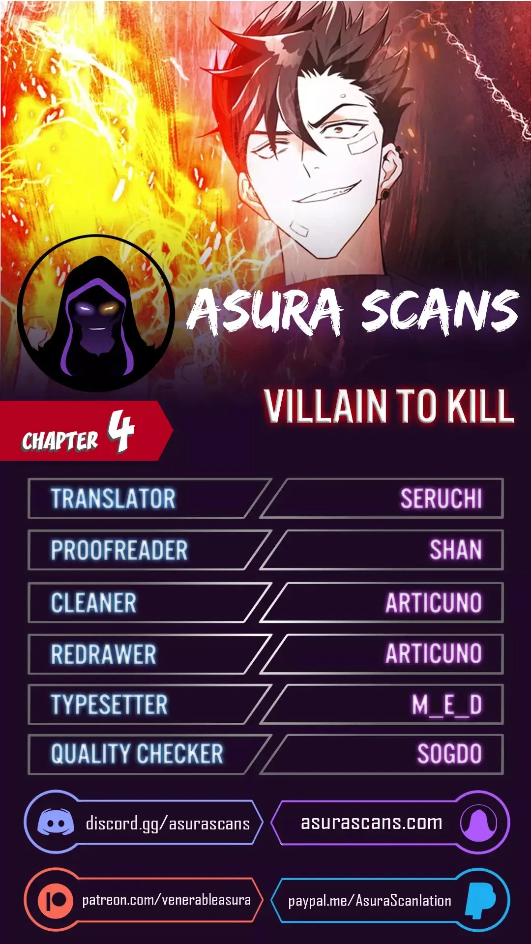 Read Villain To Kill EN Manga Online