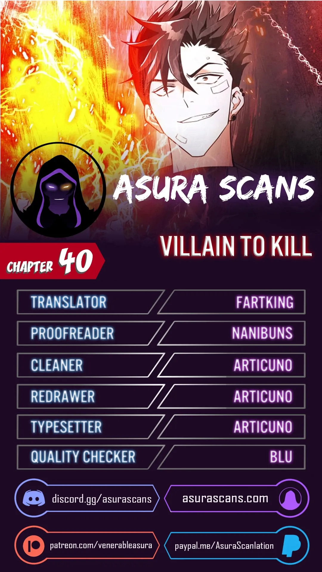 Read Villain To Kill EN Manga Online