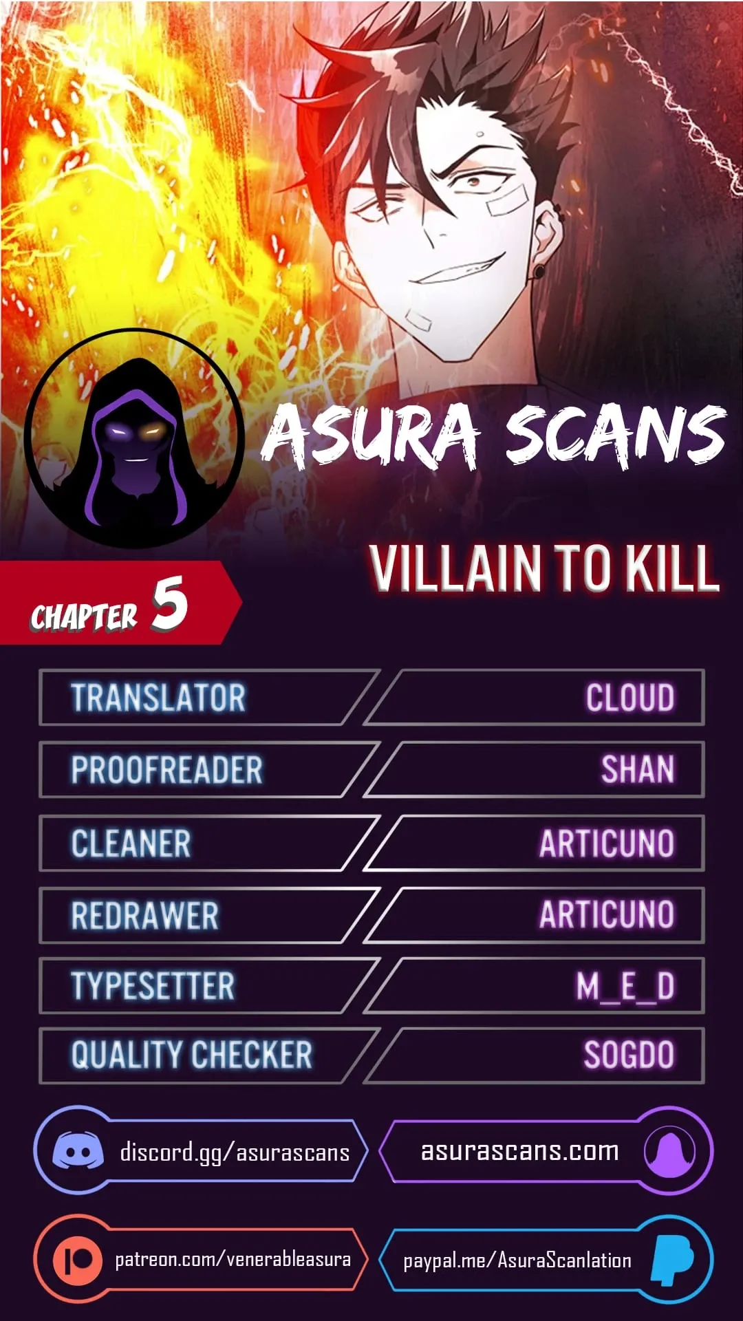 Read Villain To Kill EN Manga Online