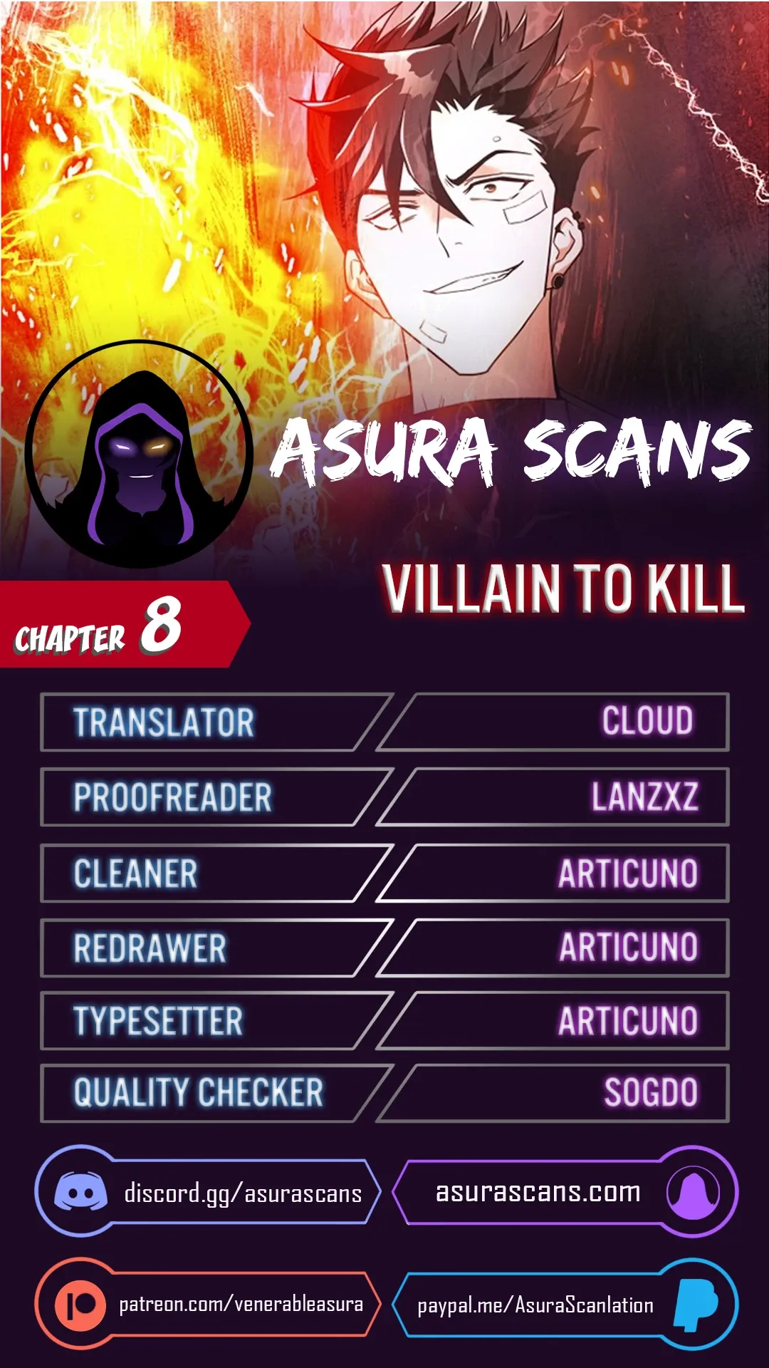 Read Villain To Kill EN Manga Online