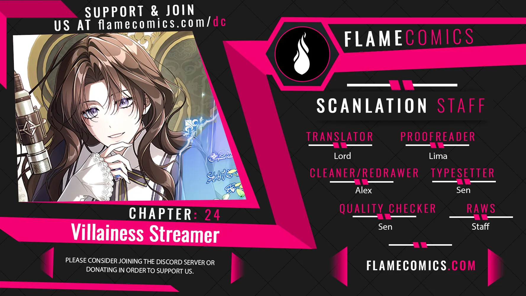 Read Villainess Streamer EN Manga Online