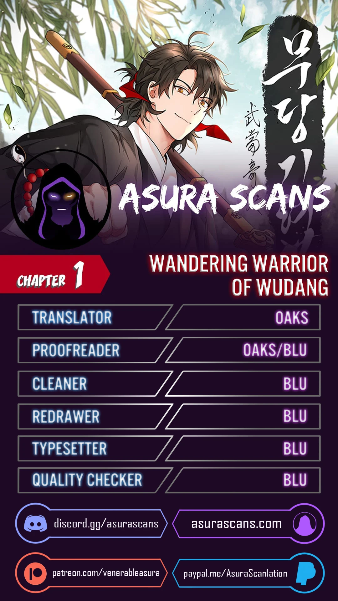 Read Wandering Warrior of Wudang EN Manga Online