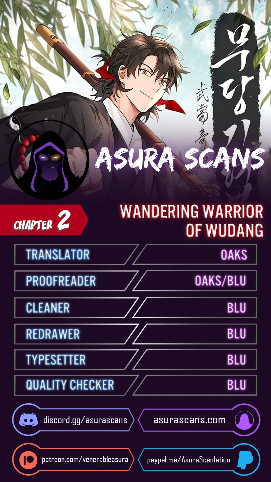 Read Wandering Warrior of Wudang EN Manga Online