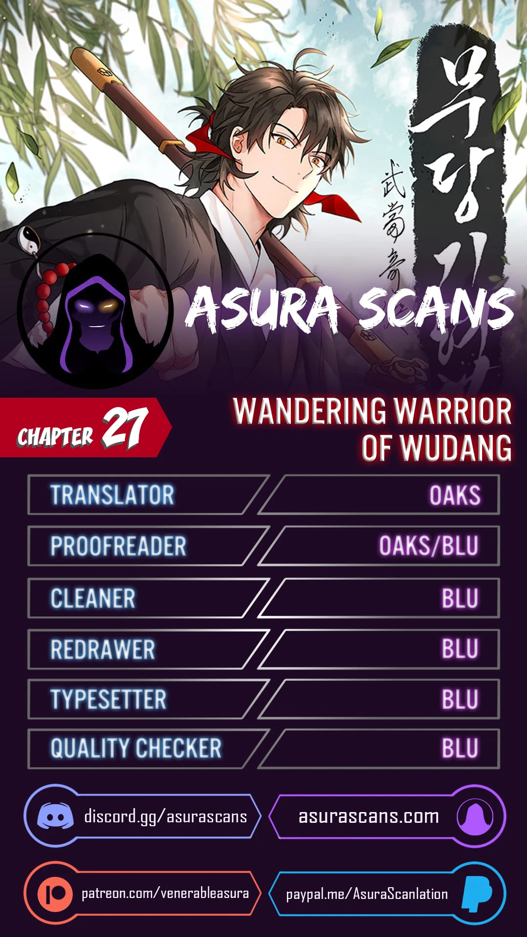 Read Wandering Warrior of Wudang EN Manga Online