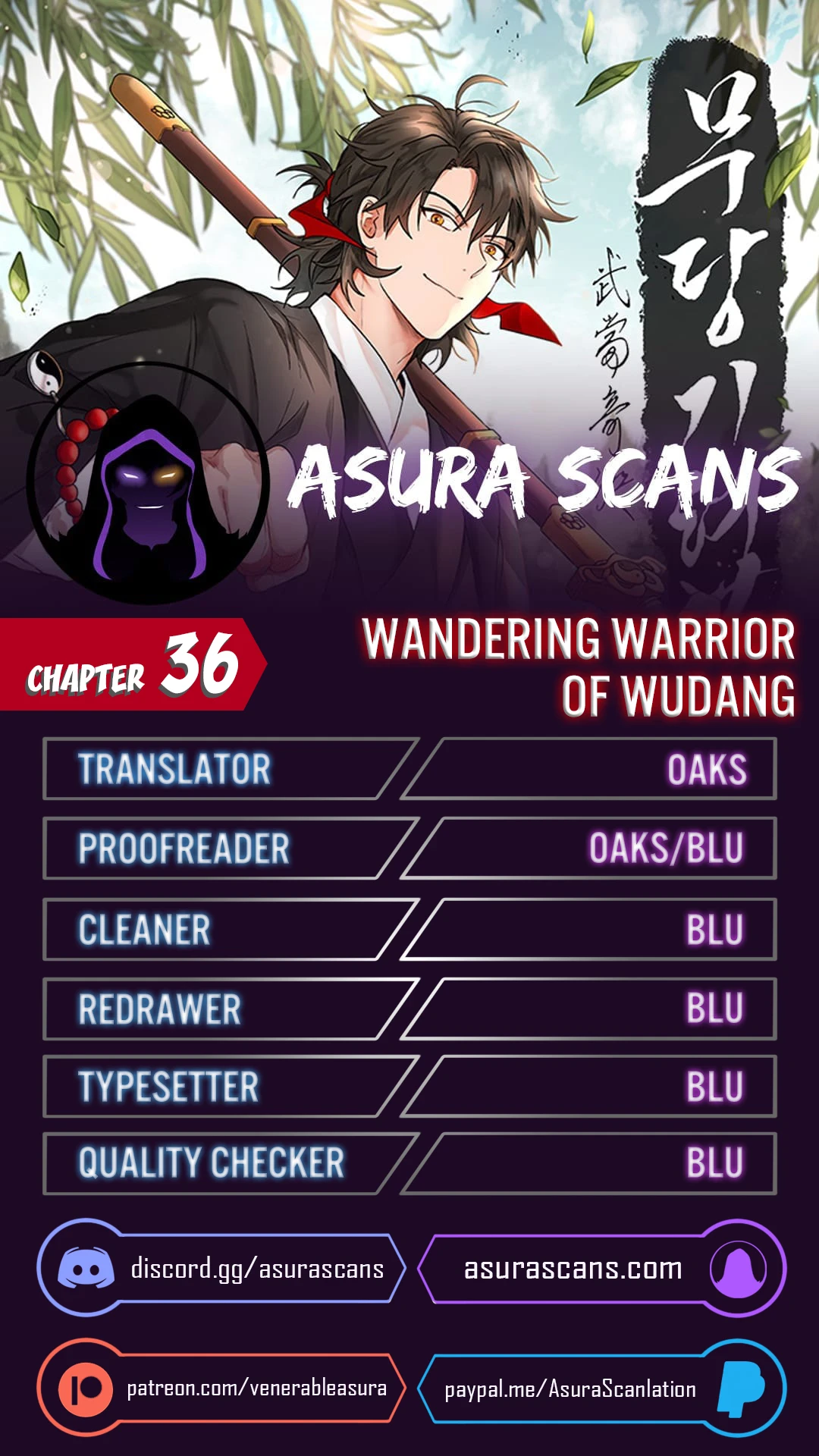 Read Wandering Warrior of Wudang EN Manga Online