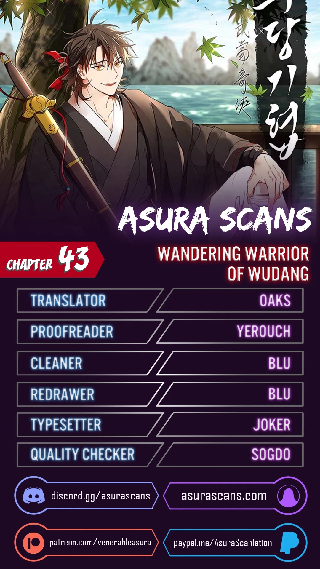 Read Wandering Warrior of Wudang EN Manga Online