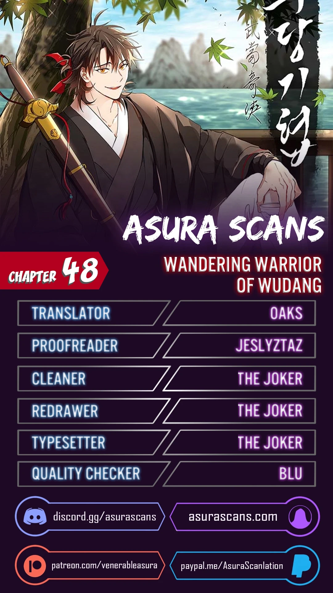 Read Wandering Warrior of Wudang EN Manga Online