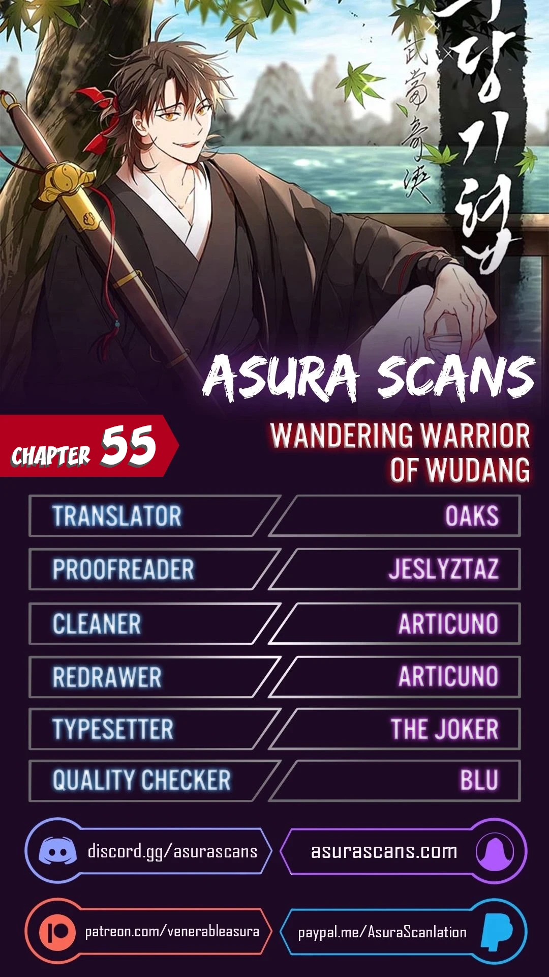 Read Wandering Warrior of Wudang EN Manga Online