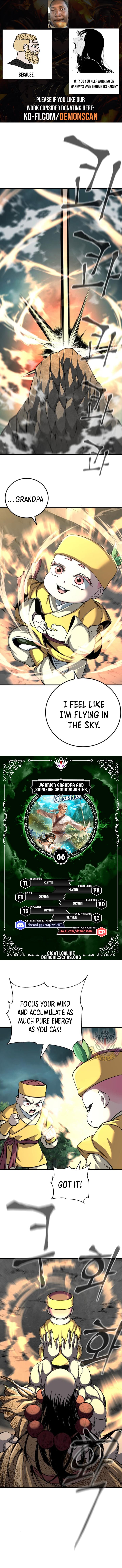 Read Warrior Grandpa and Supreme Granddaughter EN Manga Online