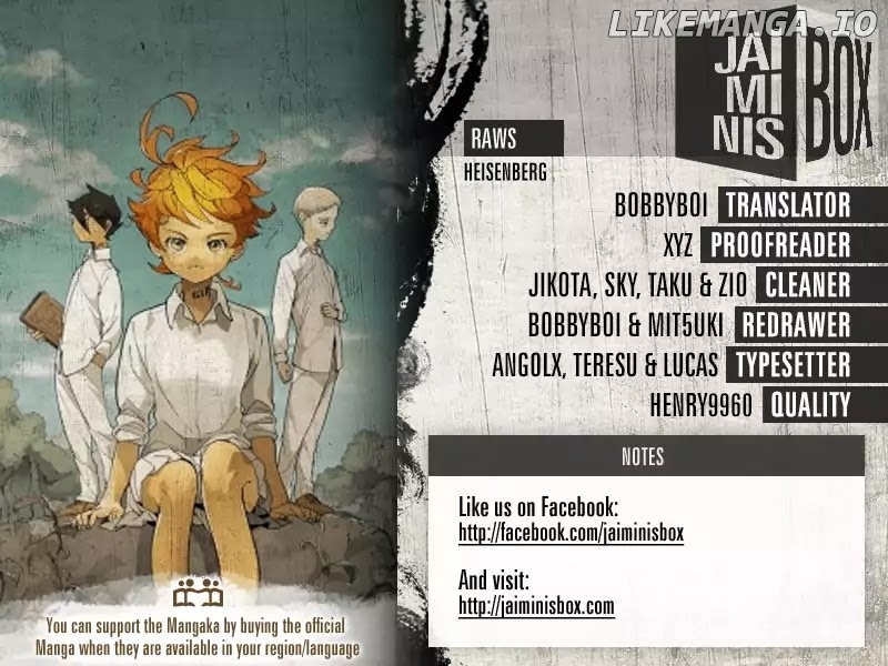 Read Yakusoku No Neverland EN Manga Online