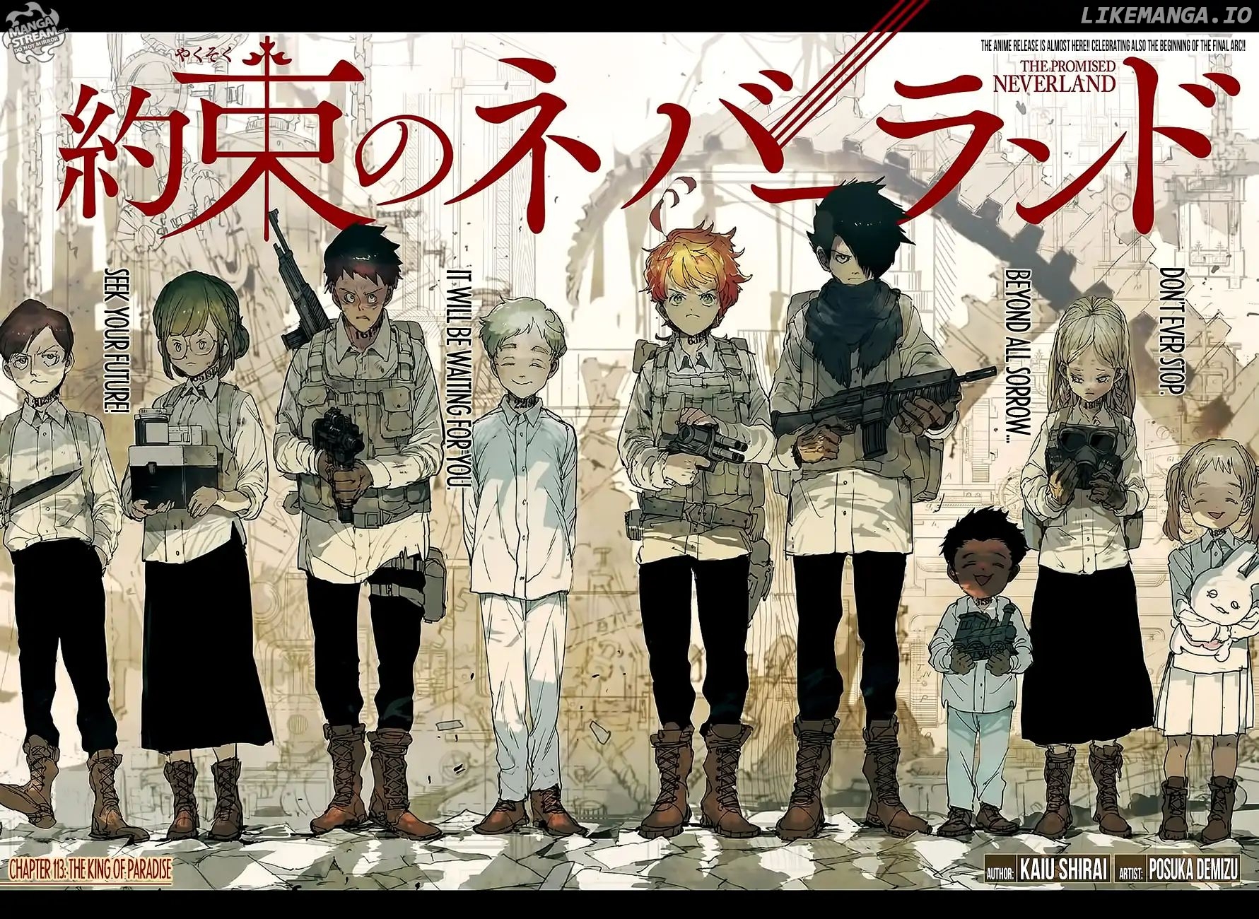 Read Yakusoku No Neverland EN Manga Online