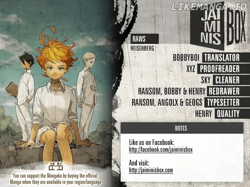 Read Yakusoku No Neverland EN Manga Online
