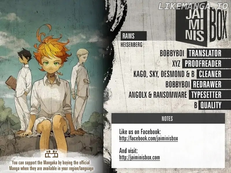 Read Yakusoku No Neverland EN Manga Online