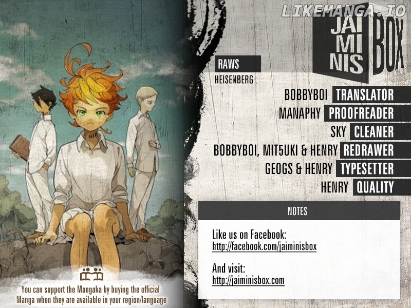 Read Yakusoku No Neverland EN Manga Online