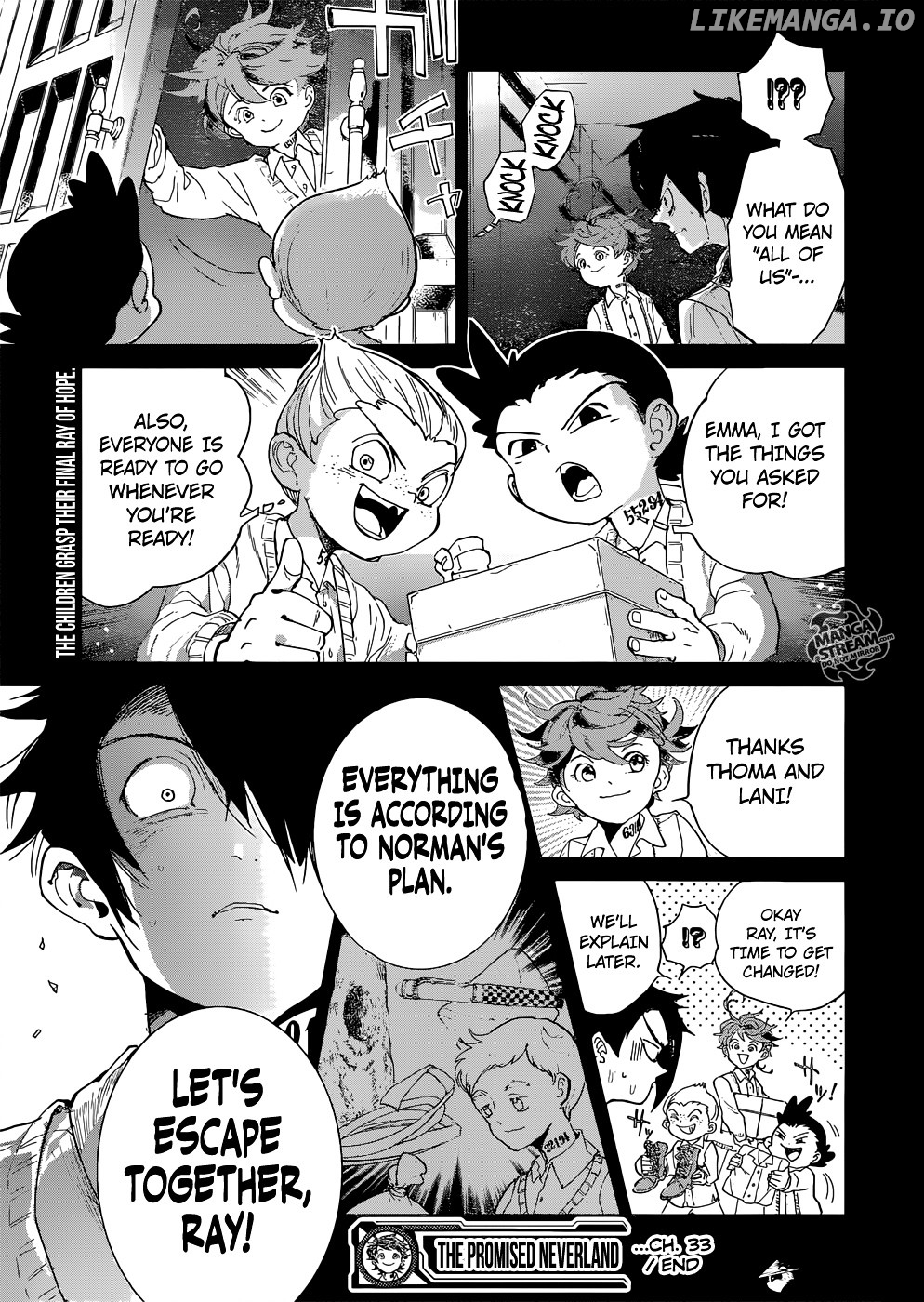Read Yakusoku No Neverland EN Manga Online
