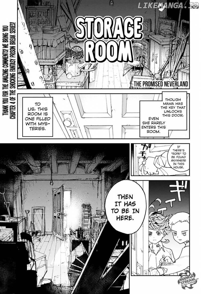 Read Yakusoku No Neverland EN Manga Online